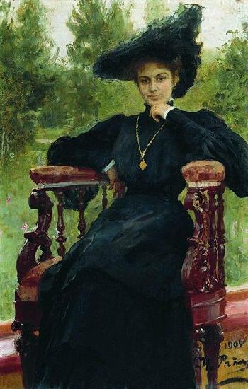 Ilya Yefimovich Repin Andreyeva by Repin Germany oil painting art